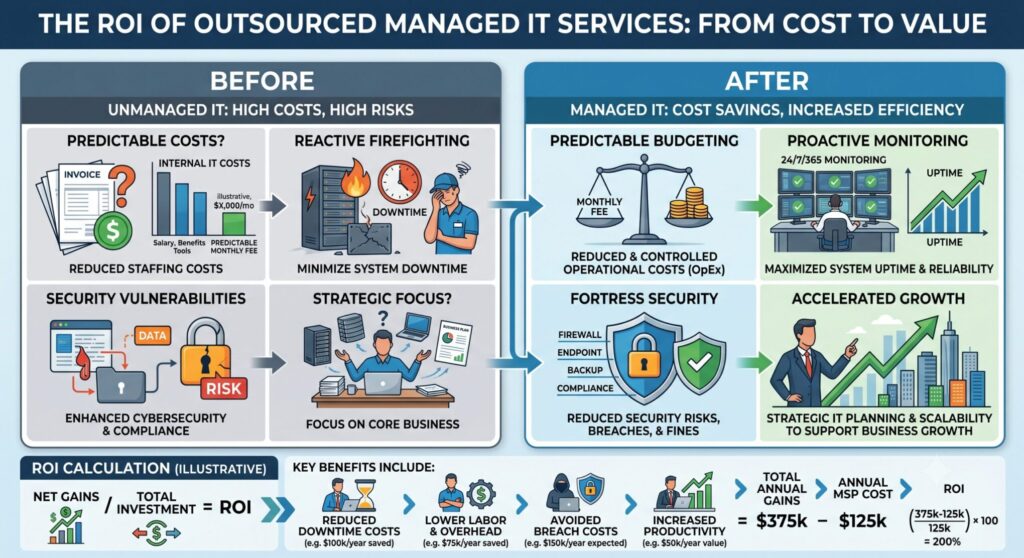 The ROI Of Managed IT Services – Radius IT